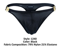 Clever 1240 Eros Thongs Color Black