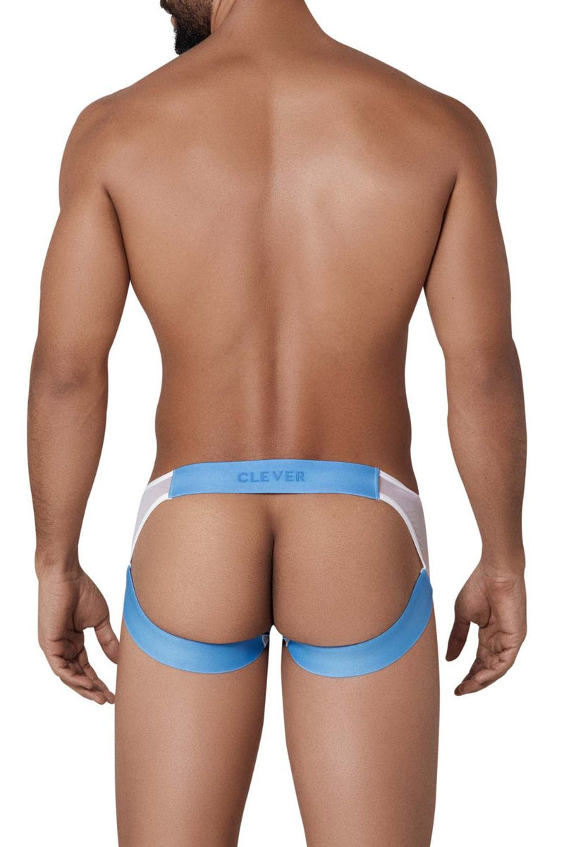 Inteligente 1314 Color Jockstrap de presentimiento blanco