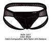 Inteligente 1317 urgente color jockstrap negros