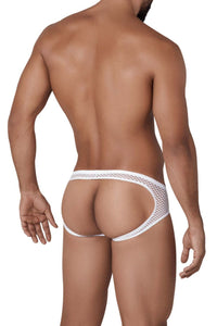 Inteligente 1317 urgente color de jockstrap blanco