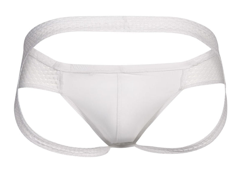 Inteligente 1317 urgente color de jockstrap blanco