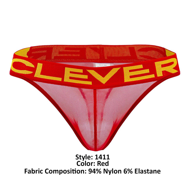 Intelligent 1411 Wind Thongs Color rouge