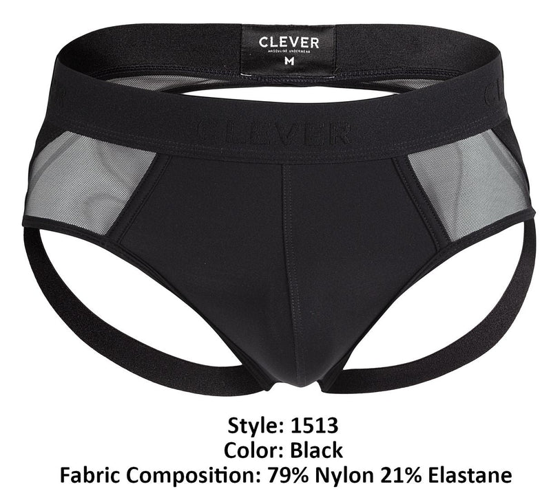 Inteligente 1513 Caspian Jockstrap Color Negro