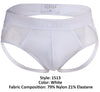 Intelligent 1513 Color de jockstrap caspien blanc