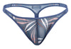 Intelligent 1526 Continental Thongs Color Essence Bleu