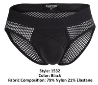 Intelligent 1532 Swirl Briefs Color noir