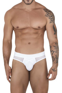 Intelligent 1532 Swirl Briefs Color blanc