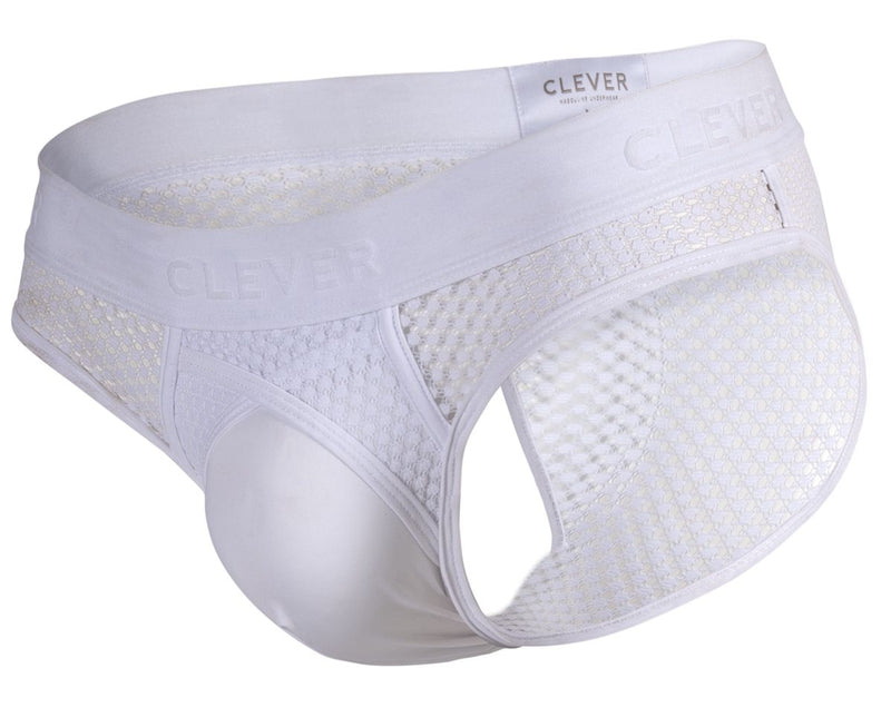 Intelligent 1532 Swirl Briefs Color blanc