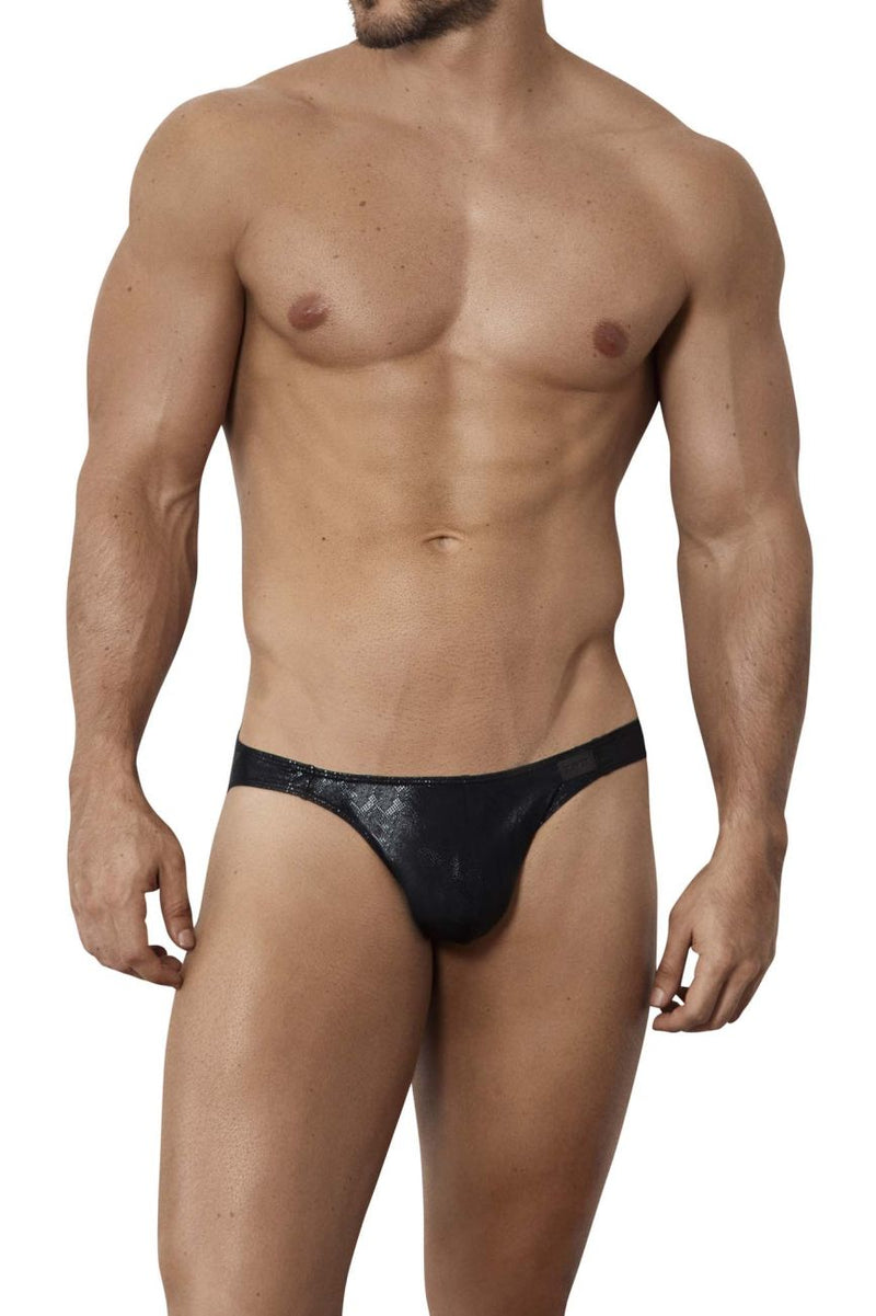 Intelligent 1573 Couleur de bikini brillant noir