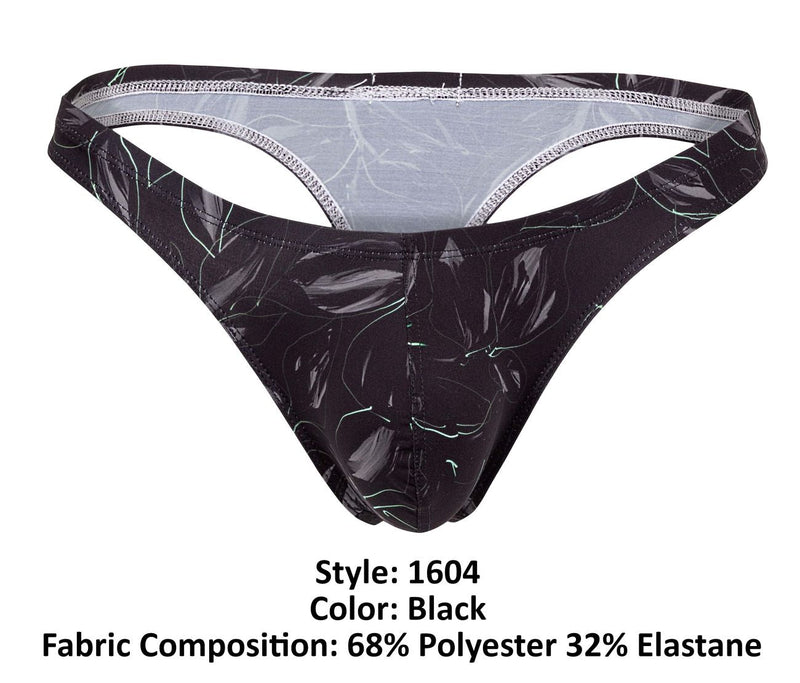 Clever 1604 Oasis Thongs Color Black