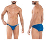 Inteligente 1608 beatnik bikini color gasolina azul