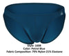 Inteligente 1608 beatnik bikini color gasolina azul