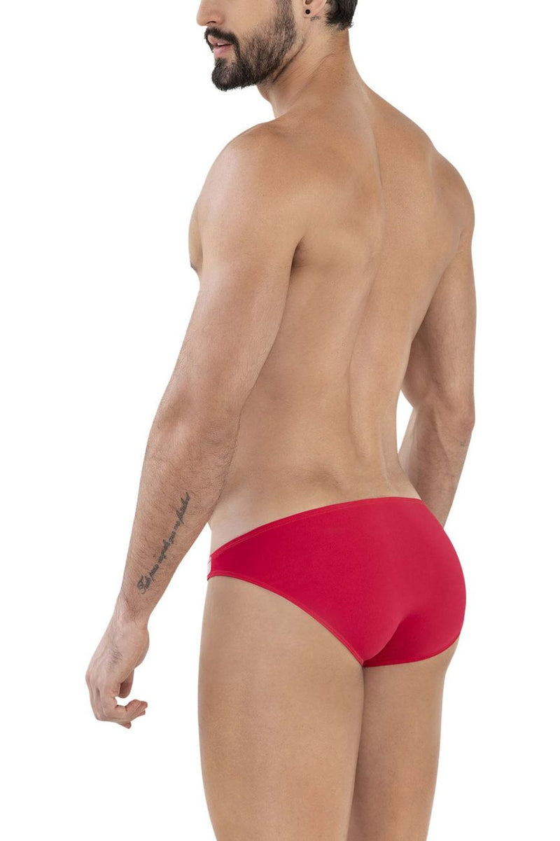 Inteligente 1608 beatnik bikini color rojo