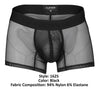 Colore 1625 Yin Yang Trunks Color noir