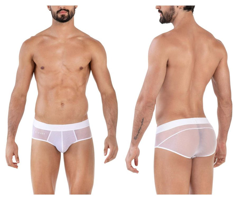 Intelligent 1626 Yin Yang Briefs Color blanc