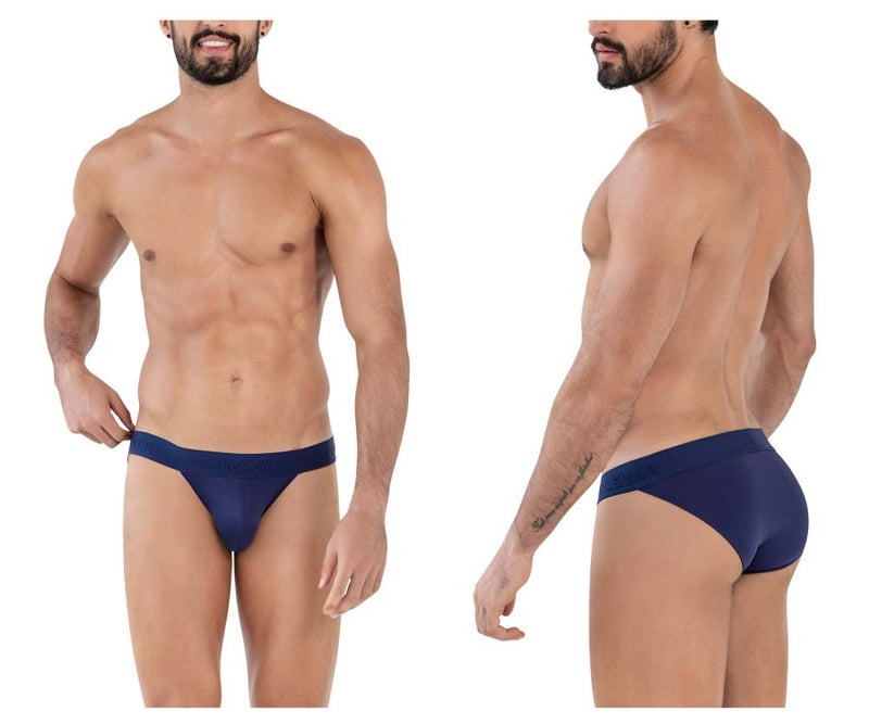 Inteligente 1627 deseo bikini color azul oscuro