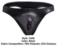 Intelligent 1646 Chakra Thongs Color noir