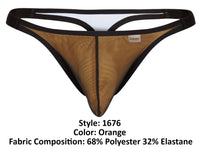 Clever 1676 Eroticism Thongs Color Orange