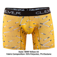 Clever 9099 Limited Edition Long Boxer Briefs Color Yellow-15