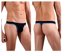 Doreanse 1012-BLK Borderline Thongs Color Black