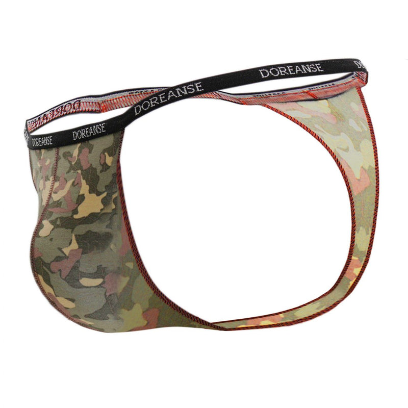 Doreanse 1312-PRN Camouflage Thong Color Printed