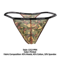 Doreanse 1312-PRN Camuflage tanga Color impreso