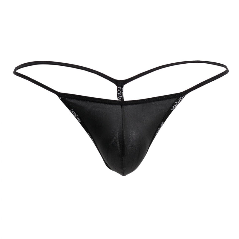 Doreanse 1326-SBK llamativo espacio de color G-string Black