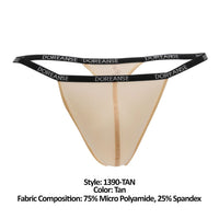 Doreanse 1390-Tan Aire Thong Color Tan