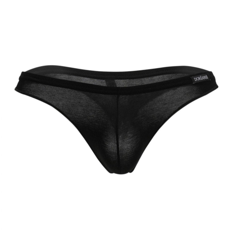 Doreanse 1392-blk euro tanga color negro