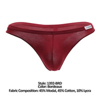 Doreanse 1392-BRD EURO THONG COLOR BORDEAUX