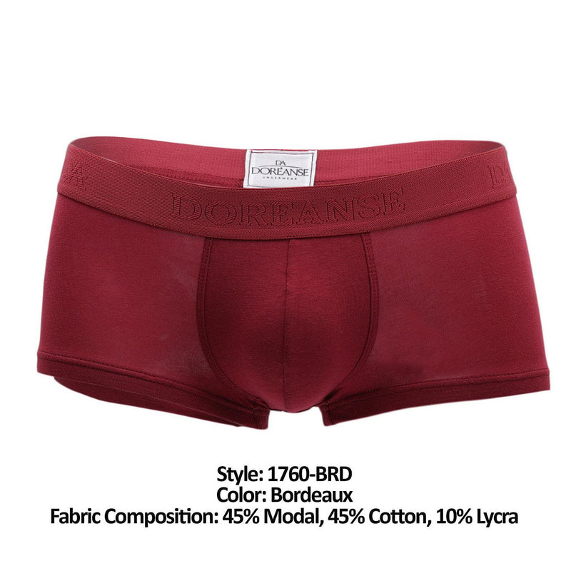 Doreanse 1760-BRD Low-rise Trunk Color Bordeaux