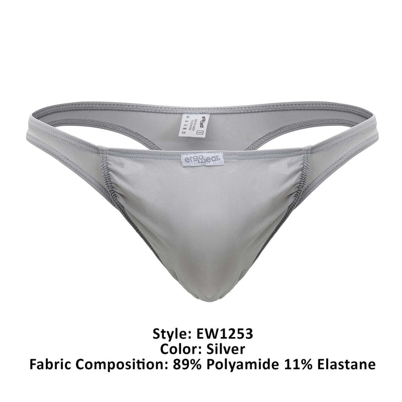 Ergowear EW1253 लग रहा है gr8 thongs रंग चांदी