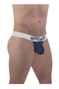 ERGOWEAR EW1470最大棉花丁字裤彩色海军蓝色