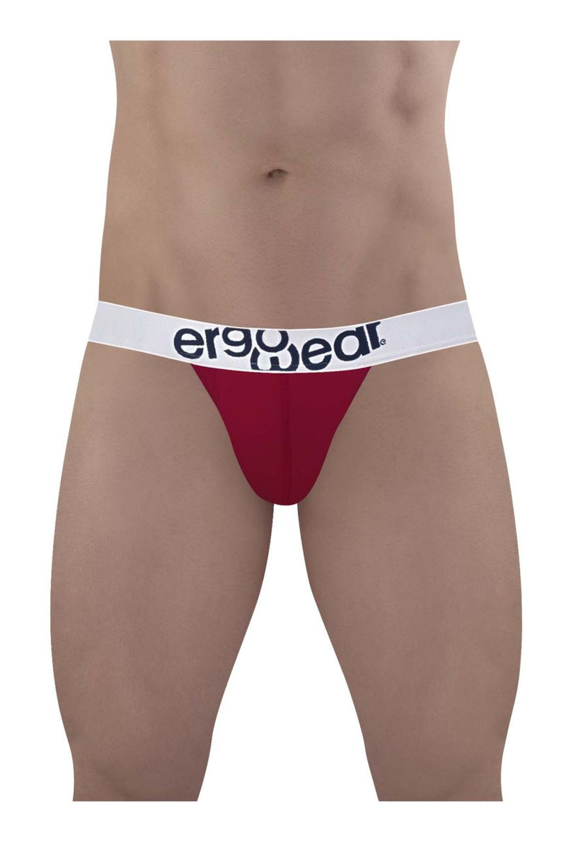 Ergowear EW1478 MAX COTTON Thongs Color Garnet