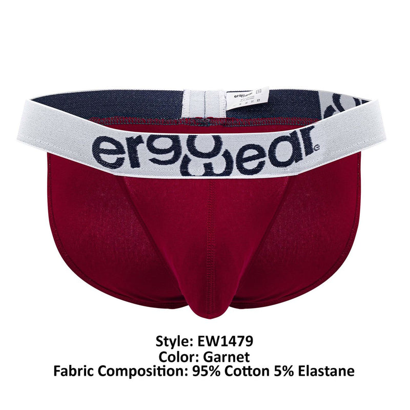 Ergowear EW1479 Max Algodón Bikini color granate