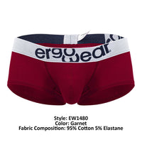 Ergowear EW1480 मैक्स कपास ट्रंक रंग गार्नेट