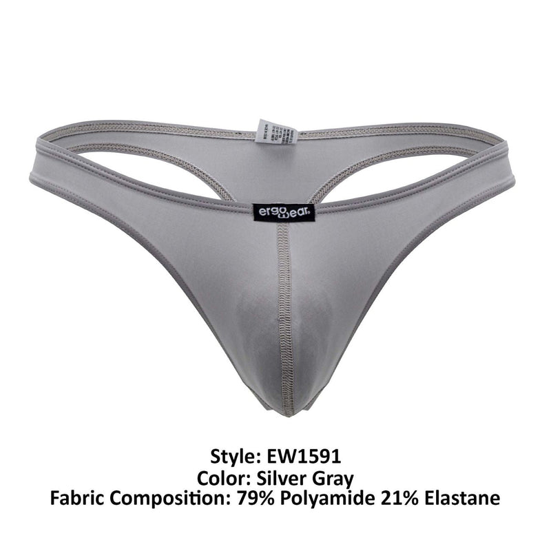 Ergowear EW1591 X4D thongs रंग सिल्वर ग्रे