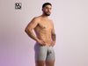 ErgoWear EW1594 X4D Boxer Briefs Color Silver Gray