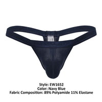 ErgoWear EW1652 SLK Thongs Color Navy Blue