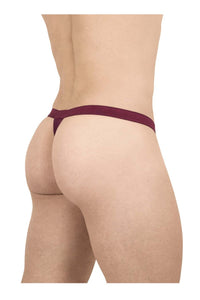 ERGOWEAR EW1656 SLK THONGS COLOR BURGUNDY