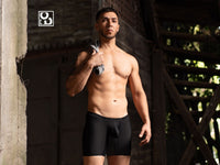 ملابس داخلية بوكسر من ErgoWear EW1663 SLK باللون الأسود