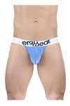 Ergowear EW1711 अधिकतम सूती थोंग रंग हल्का नीला