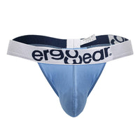 ErgoWear EW1711 MAX Cotton Thongs اللون أزرق فاتح