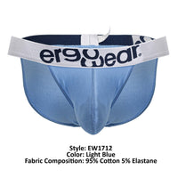 Ergowear EW1712 अधिकतम कपास बिकनी रंग हल्का नीला