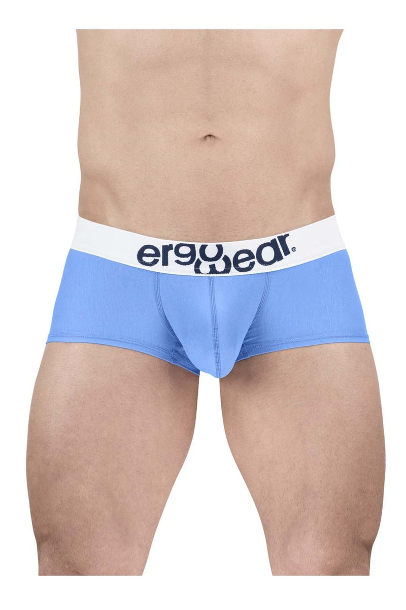 ErgoWear EW1713 MAX Cotton Trunks اللون أزرق فاتح