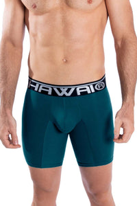 HAWAI 41903 Solid Athletic Boxer Briefs Color Petrol