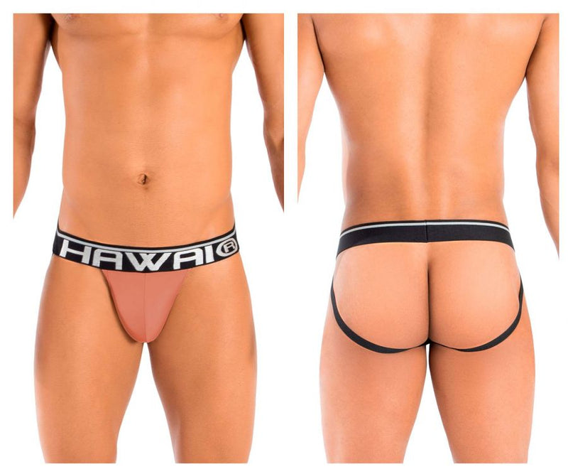 Hawai 41946 Solide Athletic Jockstrap Color Caramel