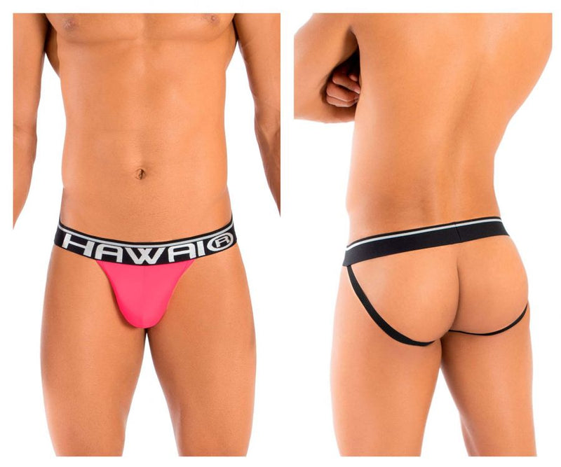 Hawai 41946 Corail de couleur jockstrap de jockstrap de Solid Athletic Coral