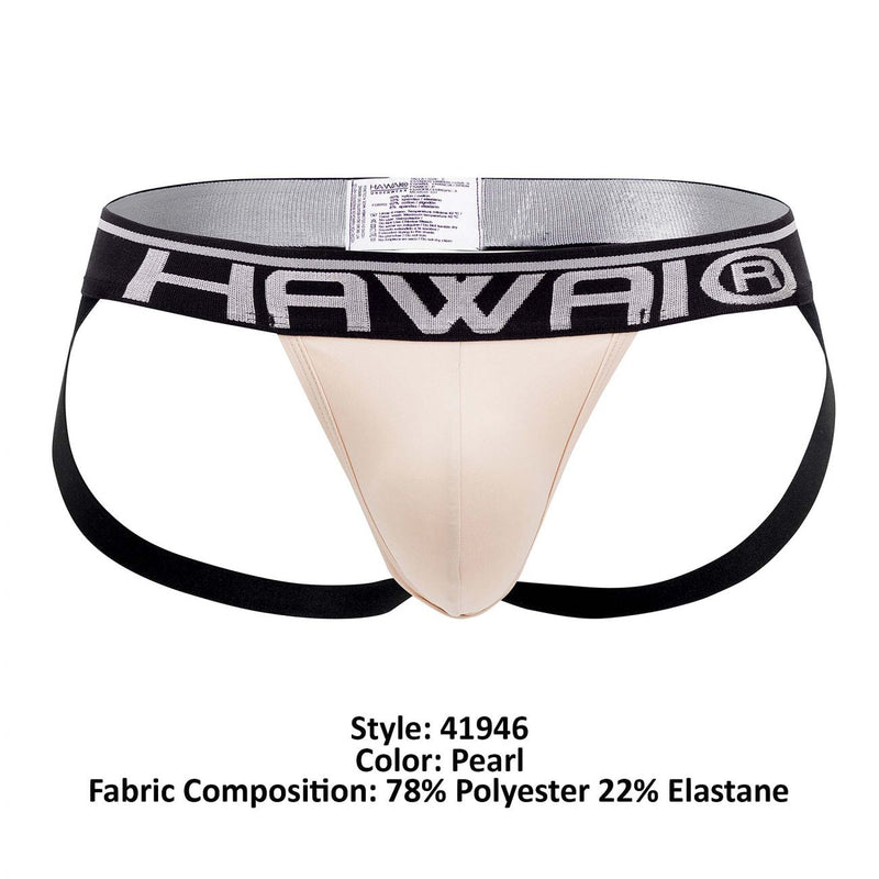 Hawai 41946 Solide Athletic Jockstrap Color Pearl