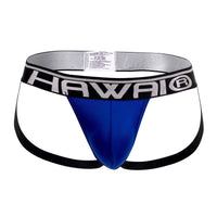 Hawai 41946 Couleur de jockstrap de sport solide Bleu royal